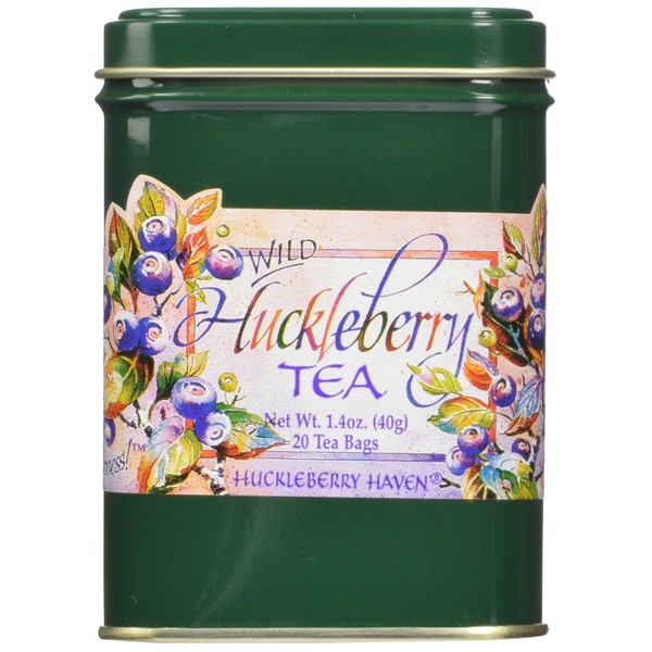 Huckleberry Haven Wild Huckleberry Tea Tin (20 Teabags)