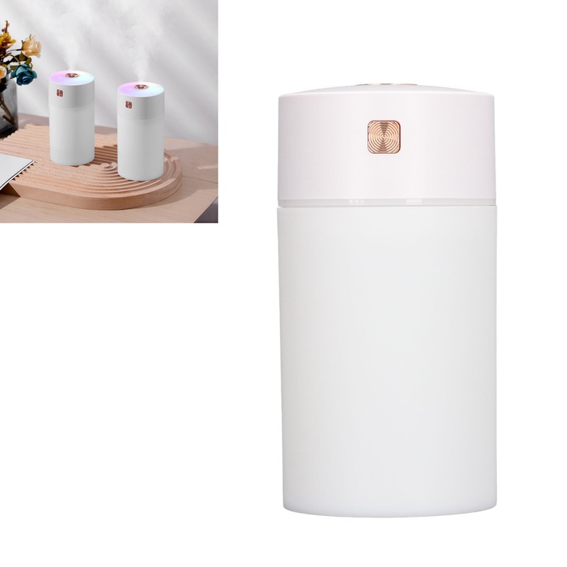 300ml Small Cool Mist Humidifier Portable Desktop Mini Humidifier with