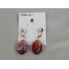 Style&co. Style & Co. Gold-Tone Faceted Red Glass Bead Drop