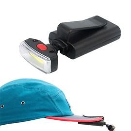VIONNPPT LED Headlamp Floodlight, Universal Clip Lamp Cap Light Lamp Rotating Cap Visor Light Light Light Hat Headlamp Perfect for Hunting, Camping, Fishing