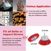 Rocaris 10 Pack Nylon Filament Abrasive Wire Brush Wheel &