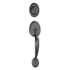Brixwell - Better Home Products 10910B Van Ness Handleset with Ball Trim Oil Rubbed Bronze