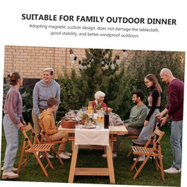 iplusmile 4pcs Heavy Tablecloth Weights Home Decoration for Wedding Party Picnic Windproof Tablecloth Holders