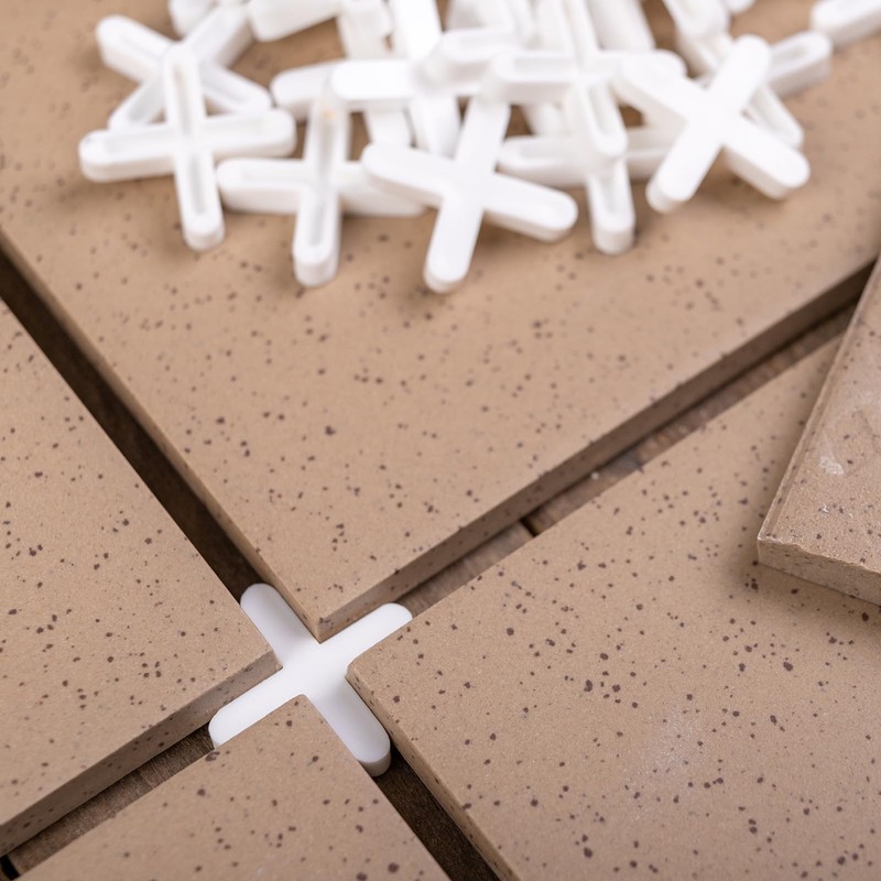 sourcing map 500Pcs Wall Floor Tile Plastic T Shape Spacers