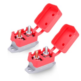 AFOERIT Circuit Breaker 15 Amp Stud Bolt Mount Automotive Truck RV Motorcycle Protection Bracket 2 Pack