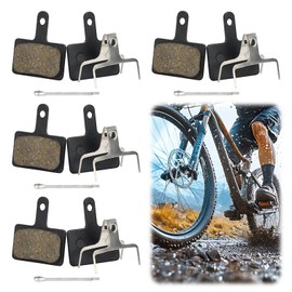 Pack of 4 Bicycle Brake Pads, Disc Brake Pads for Tektro Shimano TRP Deore Br-M575 B01s Mt200 M525 M515 T615 T675 M505 M495 M486 M485, Mountain Bike MTB Ebike Brake Pads Replacement