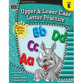 Upper & Lower Case Letter Practice, Grade K