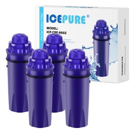 ICEPURE Pitcher Water Filter Replacement for PUR CRF950Z and More PUR Pitcher and Dispensers System Pack of 4