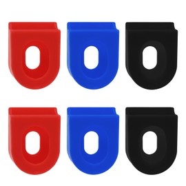 VGOL 3 Pair Bicycle Crank Arm Protector Sets Bicycle Crankset Cover Bike Crank Arm Boots Protectors Accessories for Mountain Bike Road Bike