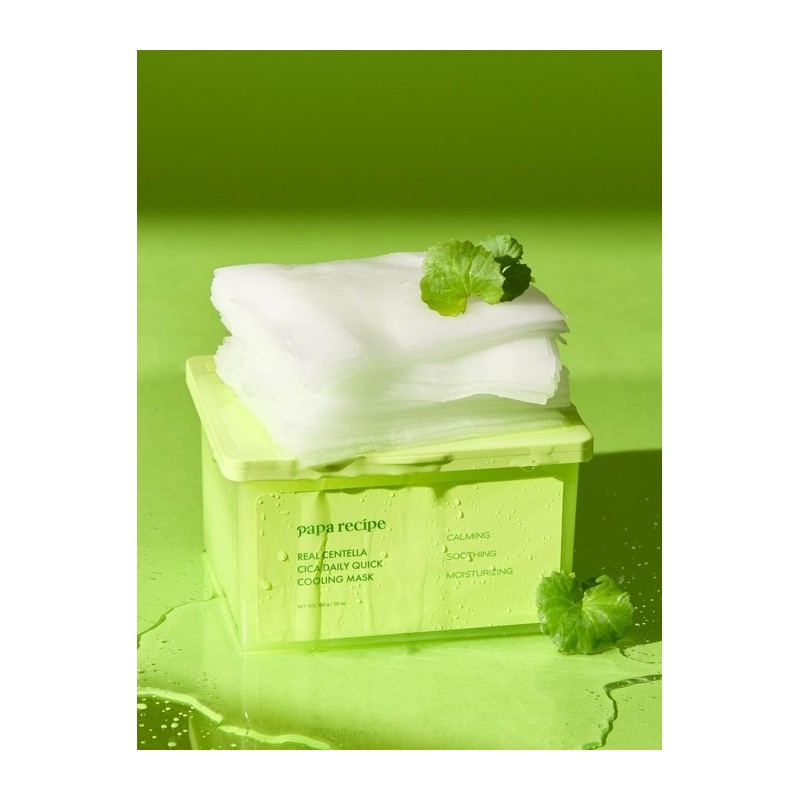 Papa Recipe Real Centella Cica Daily Quick Cooling Mask (30