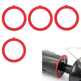 Aphohome Flush Valve Seal Compatible With Kohler Toilet 4-Pack K-GP1059291 K-4436 Upgraded Silicone Canister Gasket Replacement for Toilet Tank Parts Leak-Proof Durable Toilet Repair Kit Inside Tank