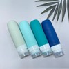 PanLuoNais Travel Bottles for Toiletries, Silicone TSA Approved Bottles, Leakproof