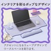 Elecom MP-UKDM01PU Wave UKIU Purple Desk Mat