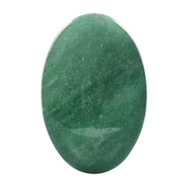 KYEYGWO Green Aventurine Reiki Healing Crystal Palm Stone Oval Worry Stone Pockets Thumb Stone Worry Stone Pocket Stones Massage Stones for Meditation, Stress Relief
