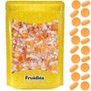 Sugar-Free Premium Hard Candy Suckers, Mini Fruit Button Candies, Kosher