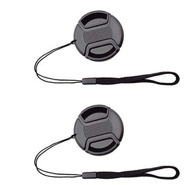 67mm Lens Cap Cover with Leash for AF-S Nikkor 85mm f/1.8G,AF-S 18-140mm f/3.5-5.6G,AF-S 18-300mm f/3.5-6.3G for Nikon D7200 D7100 D7000 D800 D600 D90 D5300,ULBTER Lens Cap & Cover Keeper -2 Pack