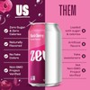 Zevia Zero Sugar Soda, Black Cherry, 12 oz Cans (8-Pack)