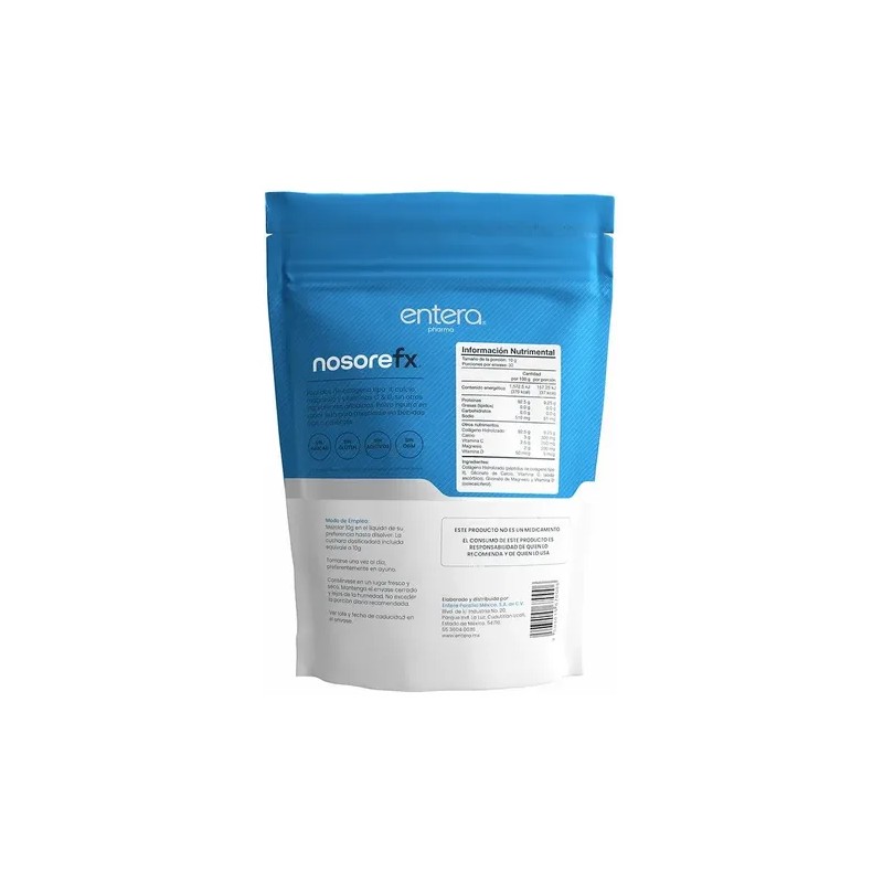 Entera Pharma Nosorefx Colágeno, Calcio, Magnesio 300g Sfn
