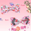 Lionheart glory Dog Collar with Bow Tie Pink Peach Dog