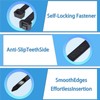 HANHOST 450 Pack Heavy Duty Cable Ties (4/6/8/10/12 Inch) 2-Colour