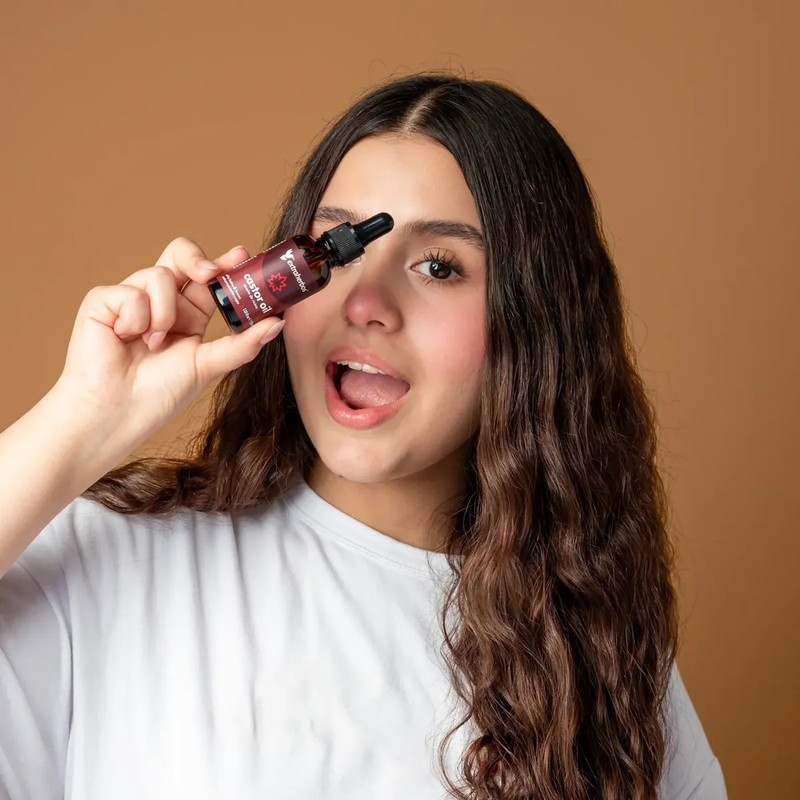 Aceite De Ricino Puro, Para Pestañas Y Cejas Aplicadores