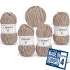 LAWINIA - Velvet Premium Soft Chenille Yarn Chunky, Velvet Yarn