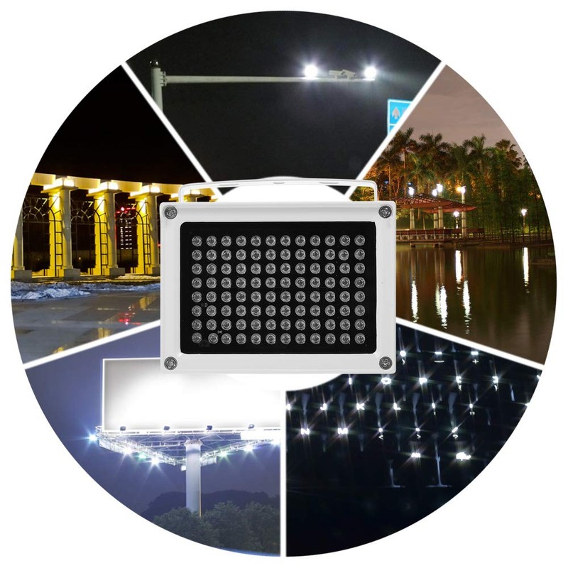 Fesjoy IR Illuminator Array Infrared Lamps 96 Infrared LEDs Outdoor