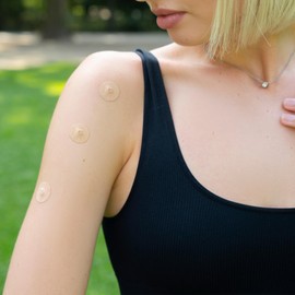 MagnetRX MagnetRX? Magnetic Acupressure Patches - 3,500 Gauss Ultra Strength Healing Magnets for The Body - Acupressure Magnets Patch (20 Pack)