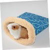 TEHAUX 3pcs Hedgehog Snuggle Sack Double Dog Bed Hamster Sack