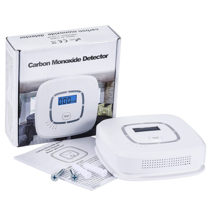 Scondaor CO Detector with Digital Display, Carbon Monoxide Detector with