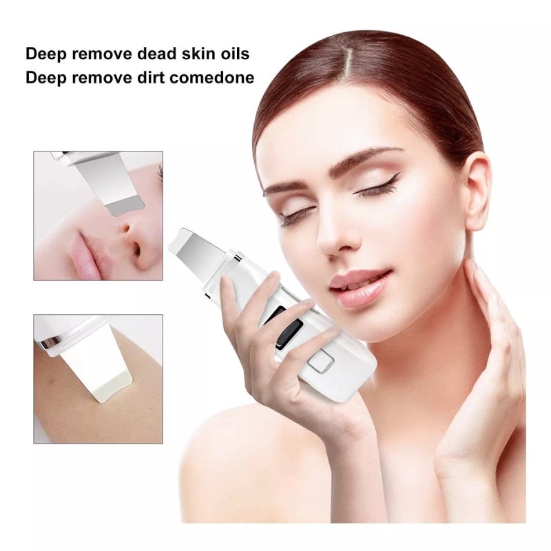 Aolailiya Skin Scrubber Face Spatula, Facial Skin Exfoliator Scraper A