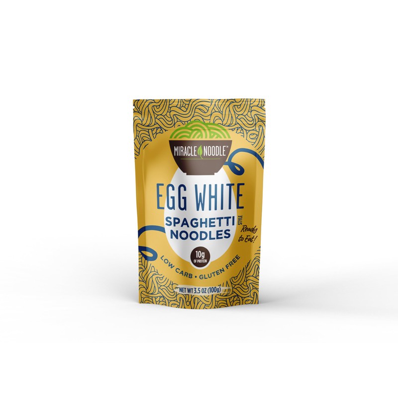 Miracle Noodle High Protein Egg White Noodles - Spaghetti –
