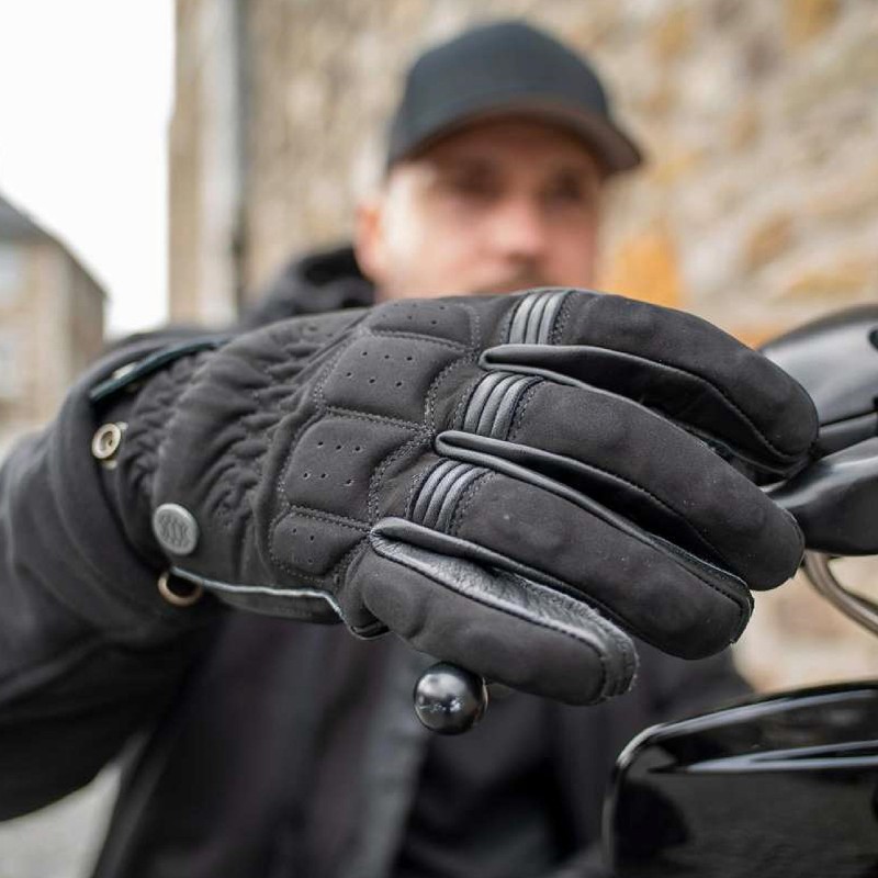 Mycl Turell Motorcycle Gloves Cross Stitch - Men's Motorcycle Gloves