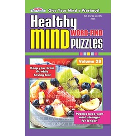 Healthy Mind Word-Finds Word Search Puzzle Book