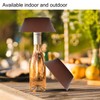 LED Wine Bottle Lamp Innovative Cordless Table Light with USB