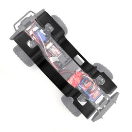 Mud Flaps Fender for Traxxas 1/18 TRX4M Defender RC Car, 2Pcs Inner Guard Plate Fender Flares Upgrades Accessories