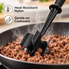Nylon Meat Chopper for Ground Beef – 5 Curved Blades