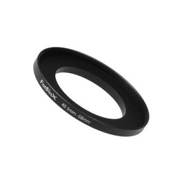 Fotodiox Metal Step Up Ring, Anodized Black Metal 40.5mm-58mm, 40.5-58 mm