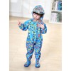 Emfay Kids Raincoat, Girl, Raincoat, Cute, Ultra Lightweight, Unisex, blue
