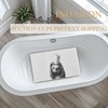 INDAJEDN Funny Sloth Bathtub Mat Non Slip 15.7x27.6 Inch, Bath