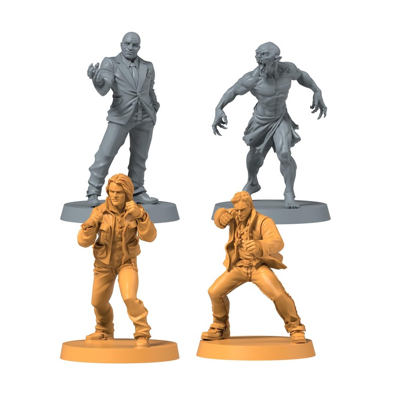 Zombicide Supernatural Character Pack #1 - Sam, Dean, Alpha Vampire,