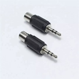 RCA New RCA Female Jack to 3.5mm 1/8" Male Plug Audio Converter Cable Cord Adapter