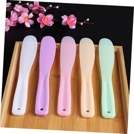 NOLITOY 5pcs Diy Mask Stirring Plate Beauty Mask Mixing Tool for Women Easy to Use Assorted Colors