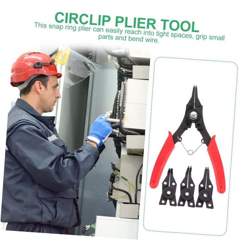 DOITOOL 4-in-1 Multi-tool Wire Pliers Set for Circlip Removal and