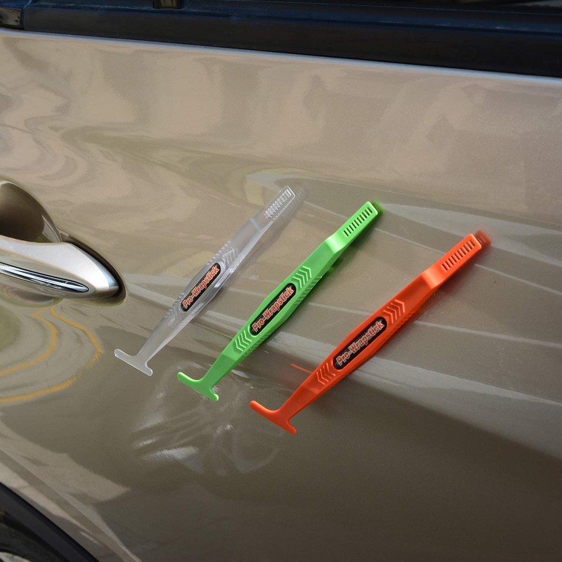 Winjun 3 in 1 Magnetic Micro Squeegee Wrap Stick for