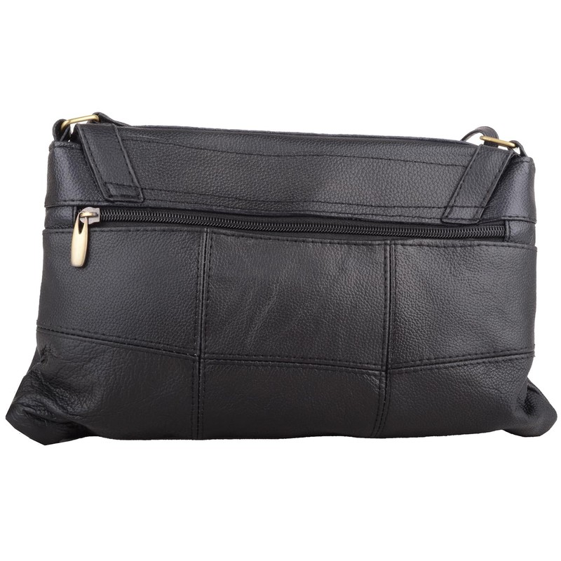 Valita Womens Genuine Leather Medium Cross Body Shoulder Bag -