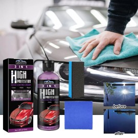 Rayhong Coating Paste 3 In 1, Car Cleaning Decontamination Scratches Repair Multi-Purpose Car Paint Reconditioning Coating Artif