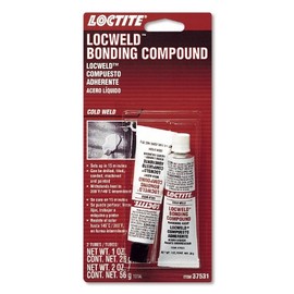 Loctite EA 9153 LocWeld, Two-Part Cold Weld Epoxy Adhesive: Heavy Duty, High-Strength, High-Temp, Oil Resistant 2 Tubes, 1oz Ea (PN: 37531-495540)