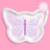 xo, Fetti Butterfly Foil Paper Plates - 25 pk, 9"