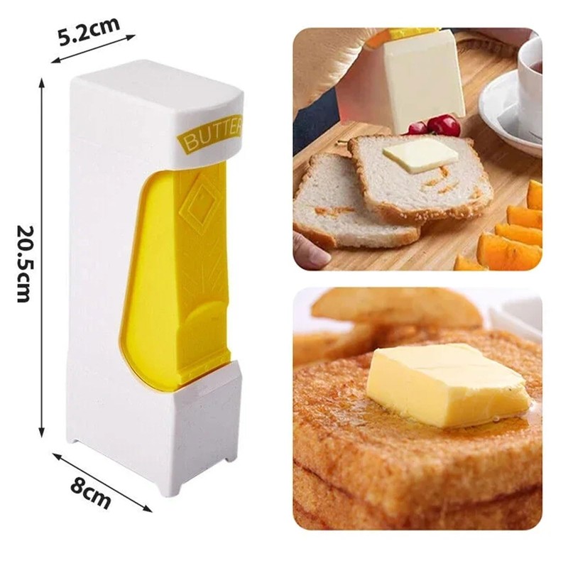 Handheld Butter Cutter Slicer,Stick Butter Cutter with Stainless Steel Blade,Portable
